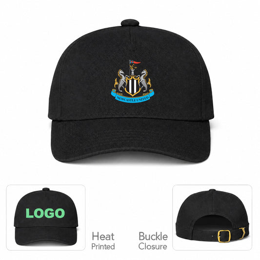 Newcastle United FC Dad Baseball Cap Hat - Black
