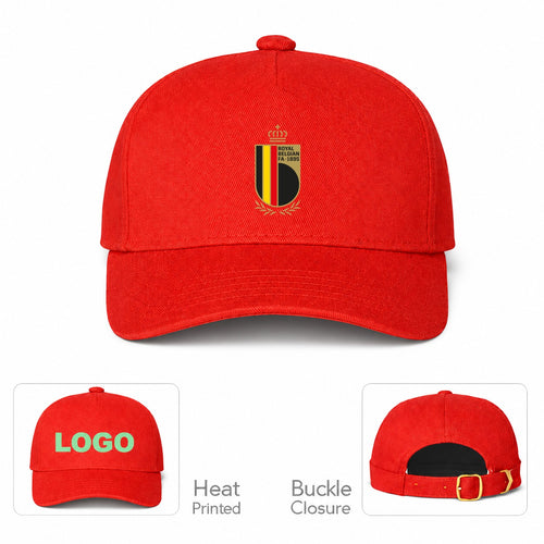 Belgium National Soccer Team Dad Baseball Cap Hat