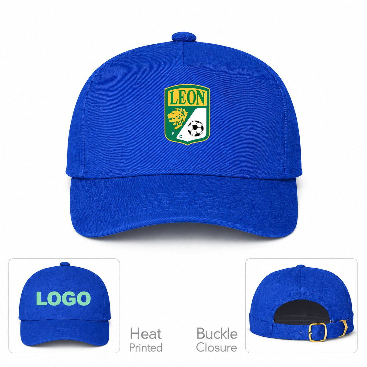 Leon FC Dad Baseball Cap Hat - R. Blue