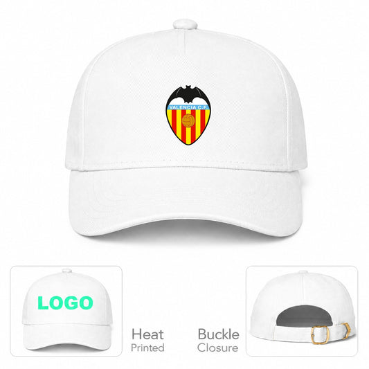 Valencia FC Dad Baseball Cap Hat - White