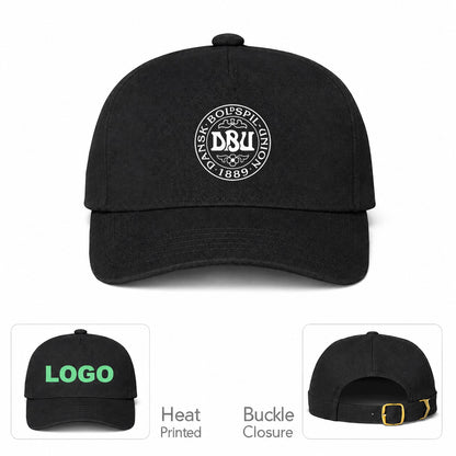 Denmark Soccer Dad Baseball Cap Hat - Black