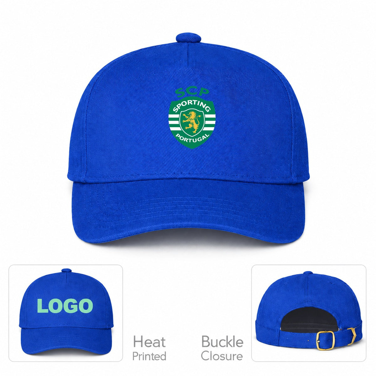 Sporting CP FC Dad Baseball Cap Hat - R. Blue