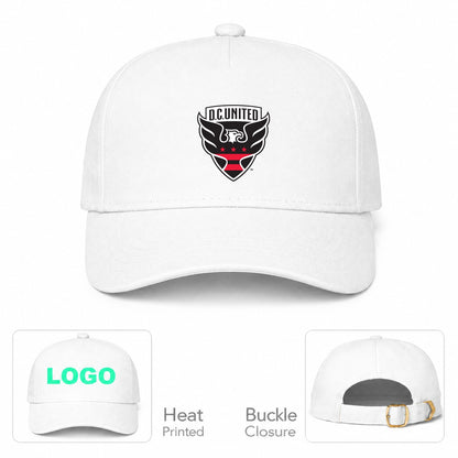 D.C. United FC Dad Baseball Cap Hat - White