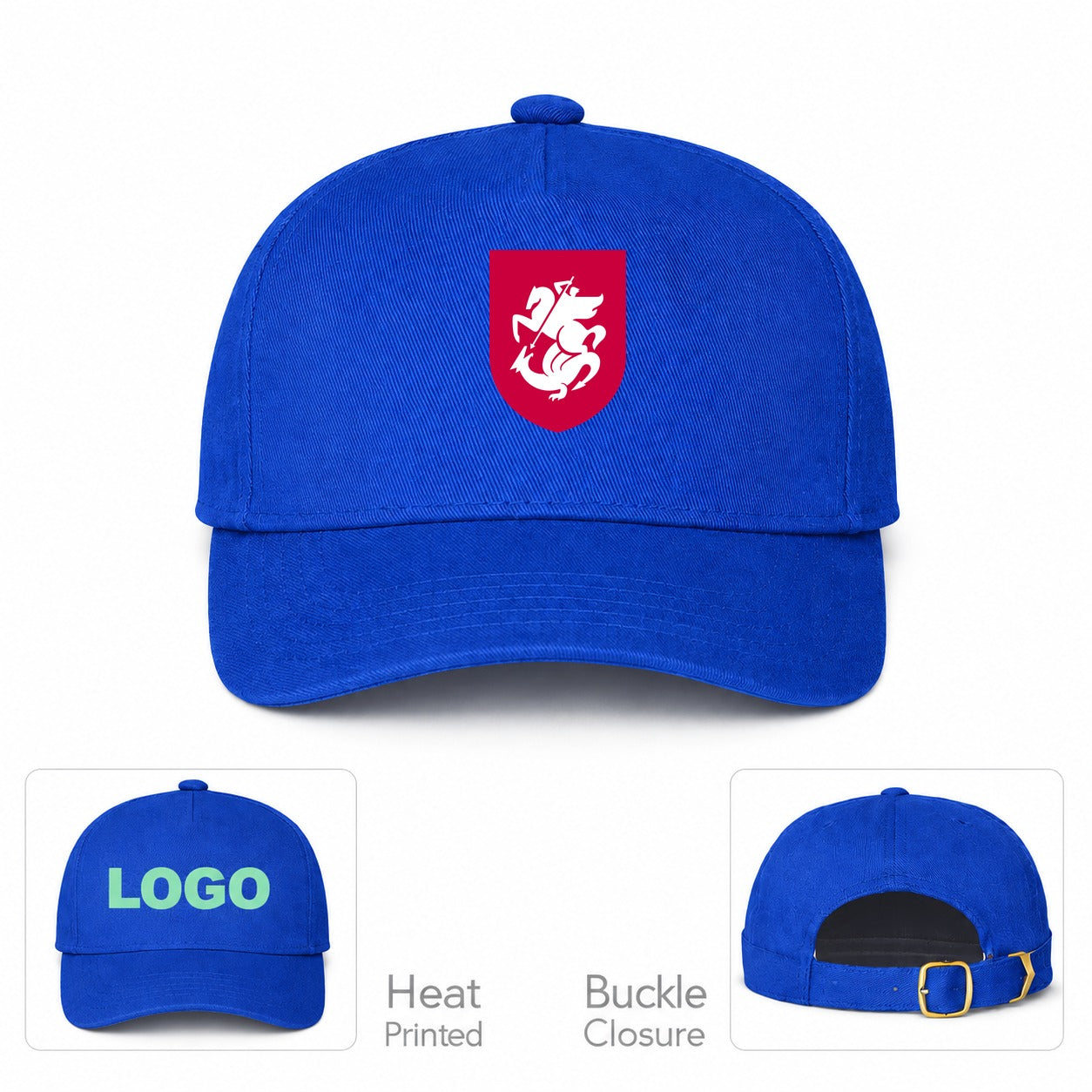 Georgia National Soccer Team Dad Baseball Cap Hat - R. Blue