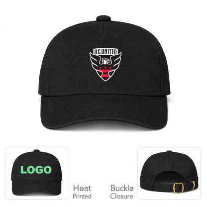 D.C. United FC Dad Baseball Cap Hat - Black