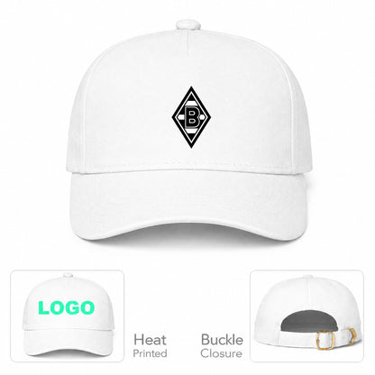Borussia Monchengladbach FC Dad Baseball Cap Hat - White