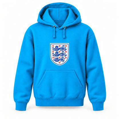 England National Football Team - Youth Large Hoodie (Ages 10–12) | Color: Turquoise