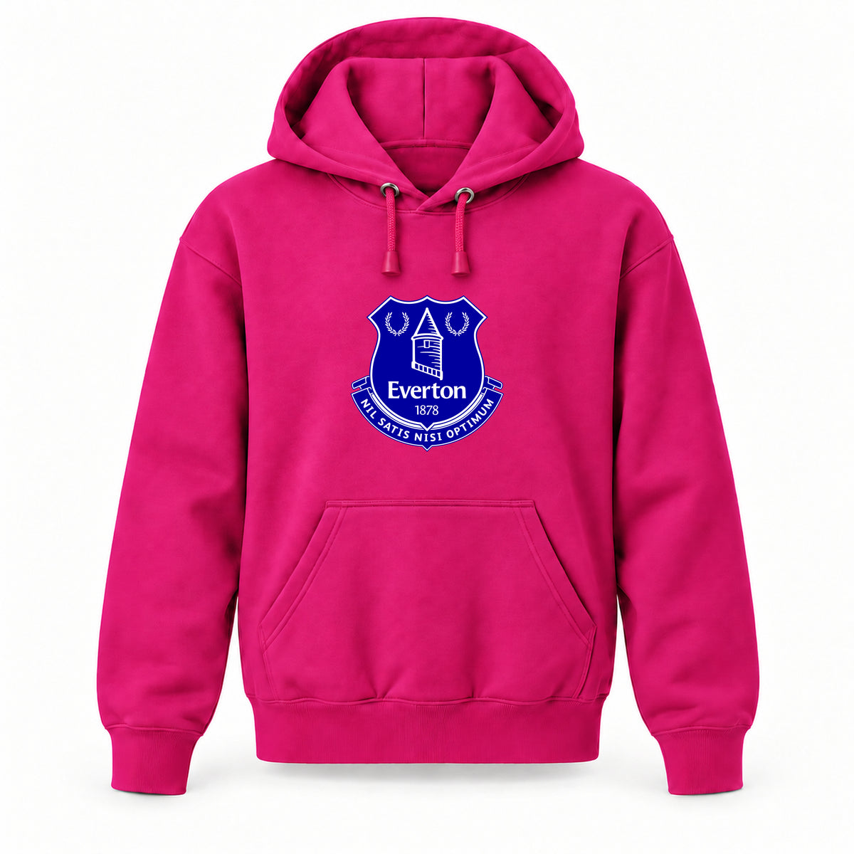 Everton FC - Youth Large Hoodie (Ages 10–12) | Color: Hot Pink
