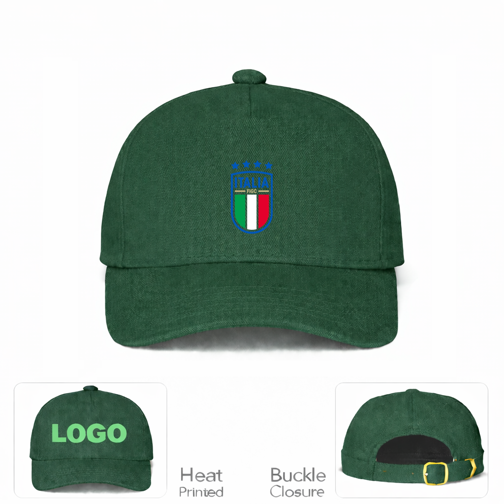 Italy National Soccer Dad Baseball Cap Hat