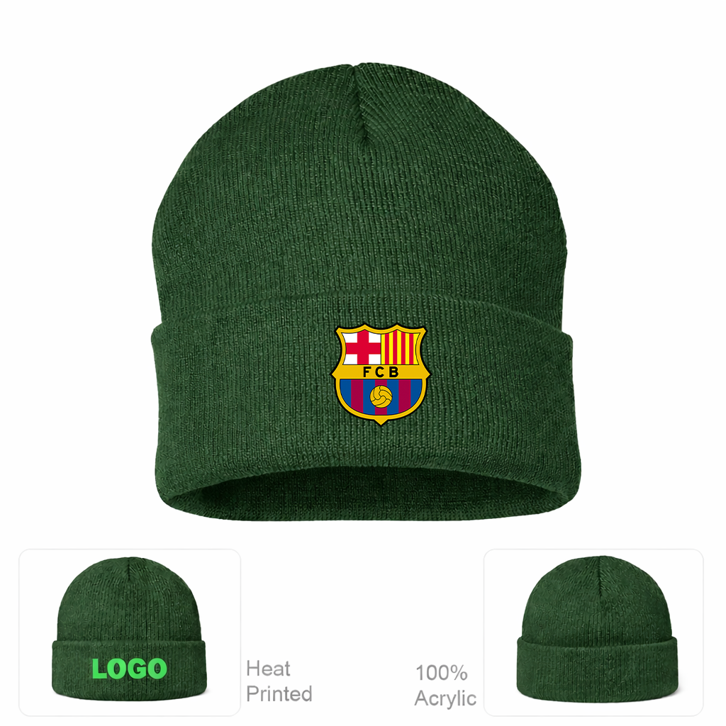 F.C. Barcelona Soccer Beanie Hat