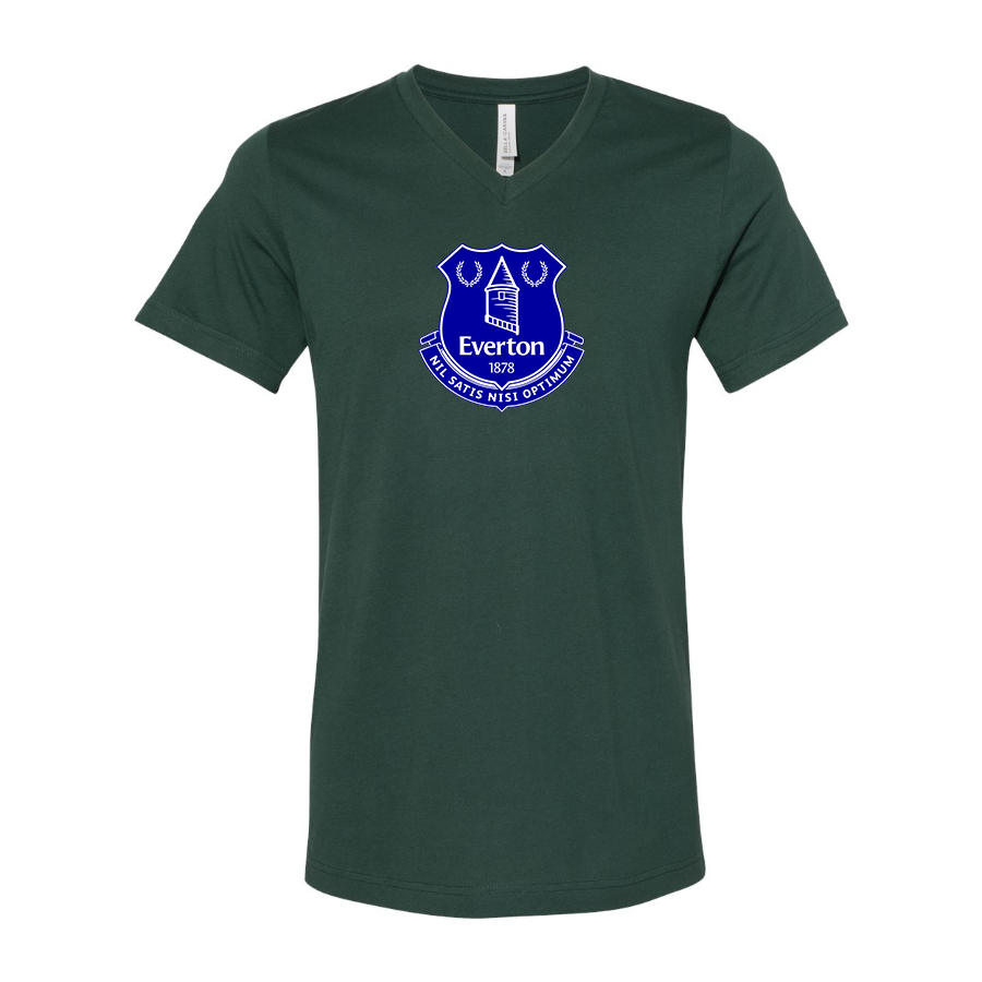 Men’s Everton FC - BELLA + CANVAS - Jersey V-Neck Tee - 3005