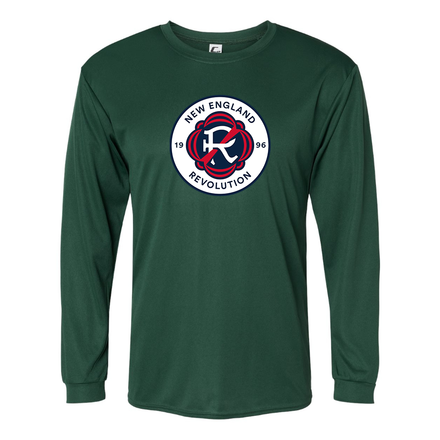 Men’s  New England Revolution FC - C2 Sport - Performance Long Sleeve T-Shirt - 5104