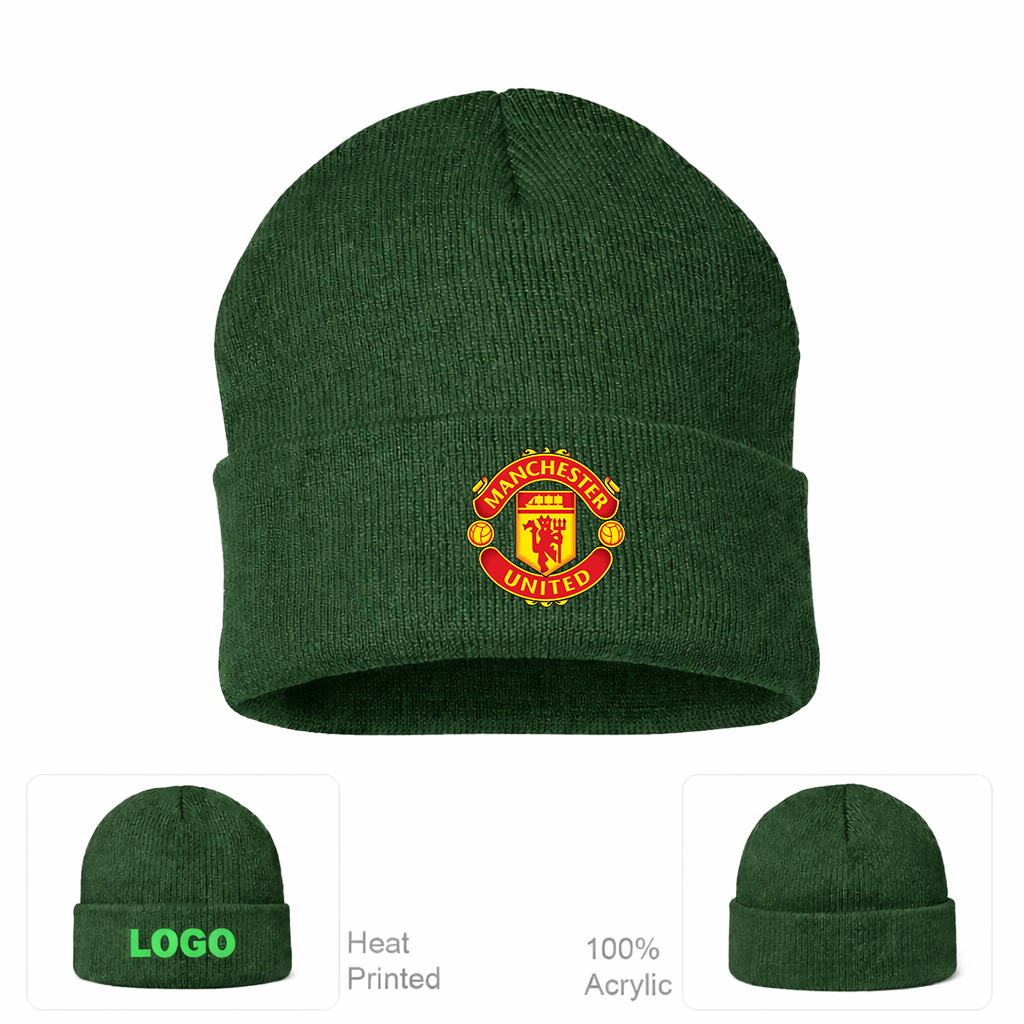 Manchester United Soccer Beanie Hat