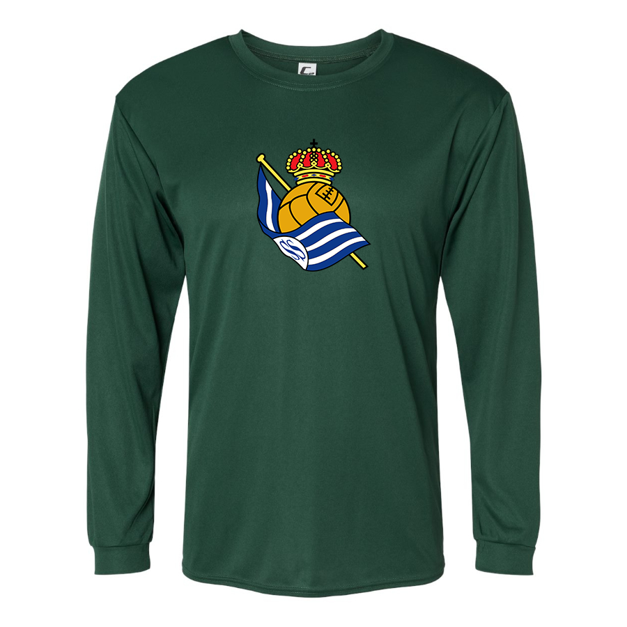 Men’s  Real Sociedad FC  - C2 Sport - Performance Long Sleeve T-Shirt - 5104