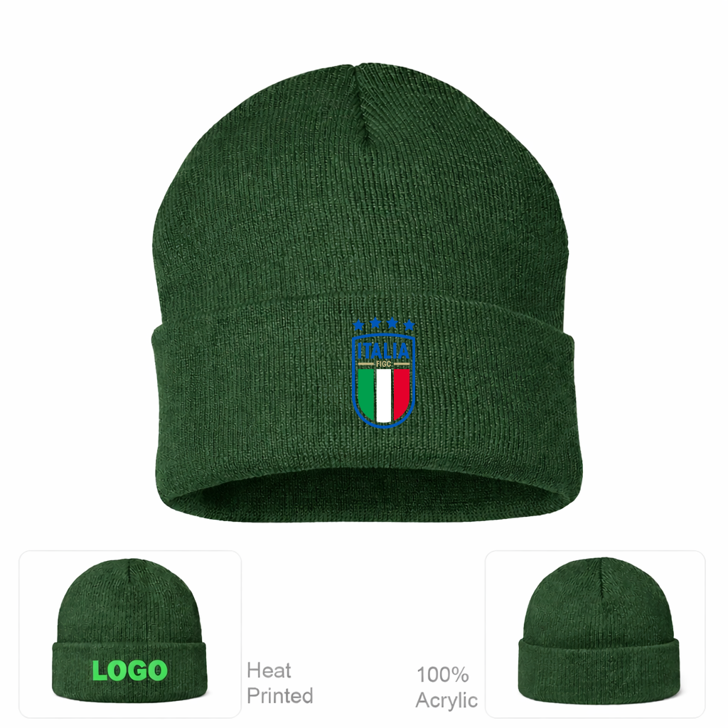 Italy National Soccer Beanie Hat