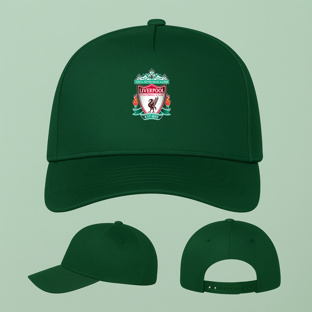 Liverpool Football Club Est.1892 Five Panel Twill Snapback Cap