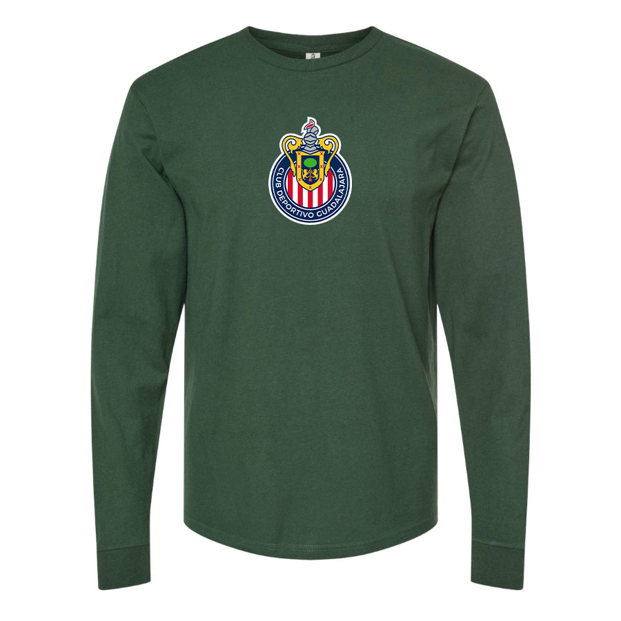 Men's Chivas Football Club  Long Sleeve T-Shirt