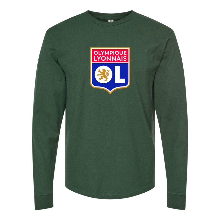 Men's Olympique Lyonnais FC Long Sleeve T-Shirt