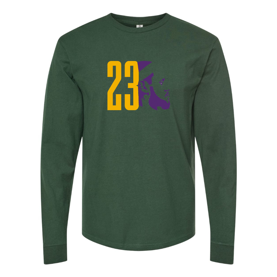 Men's Lebron James 23 Long Sleeve T-Shirt