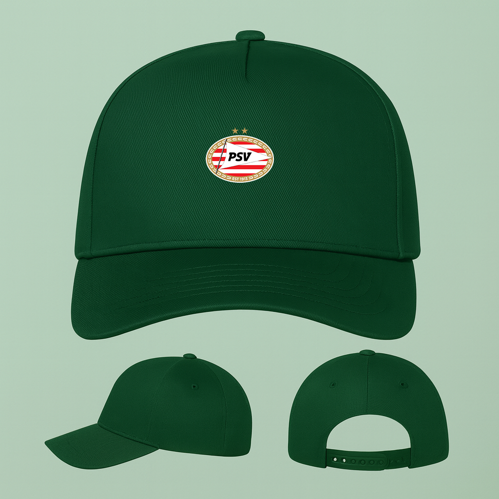 PSV Eindhoven FC Five Panel Twill Snapback Cap