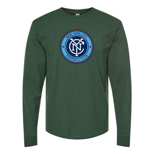 Youth Kids New York City FC Long Sleeve T-Shirt