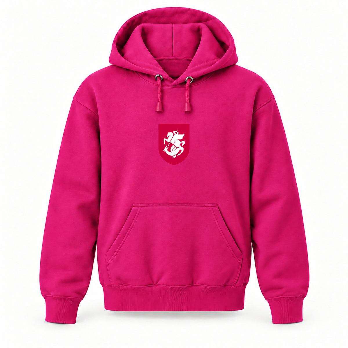 Georgia National Soccer Team - Youth Large Hoodie (Ages 10–12) | Color: Hot Pink