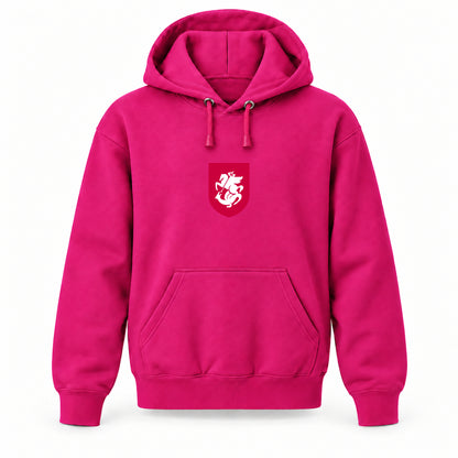 Georgia National Soccer Team - Youth Large Hoodie (Ages 10–12) | Color: Hot Pink