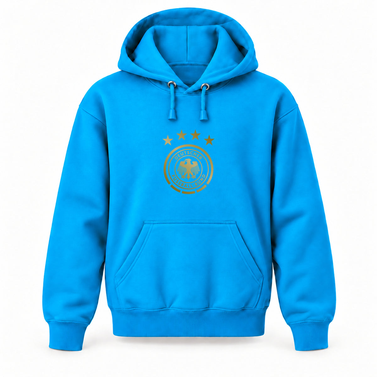 Germany Soccer - Youth Large Hoodie (Ages 10–12) | Color: Turquoise