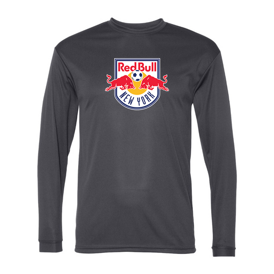 Men’s New York Red Bulls FC Performance Long Sleeve T-Shirt