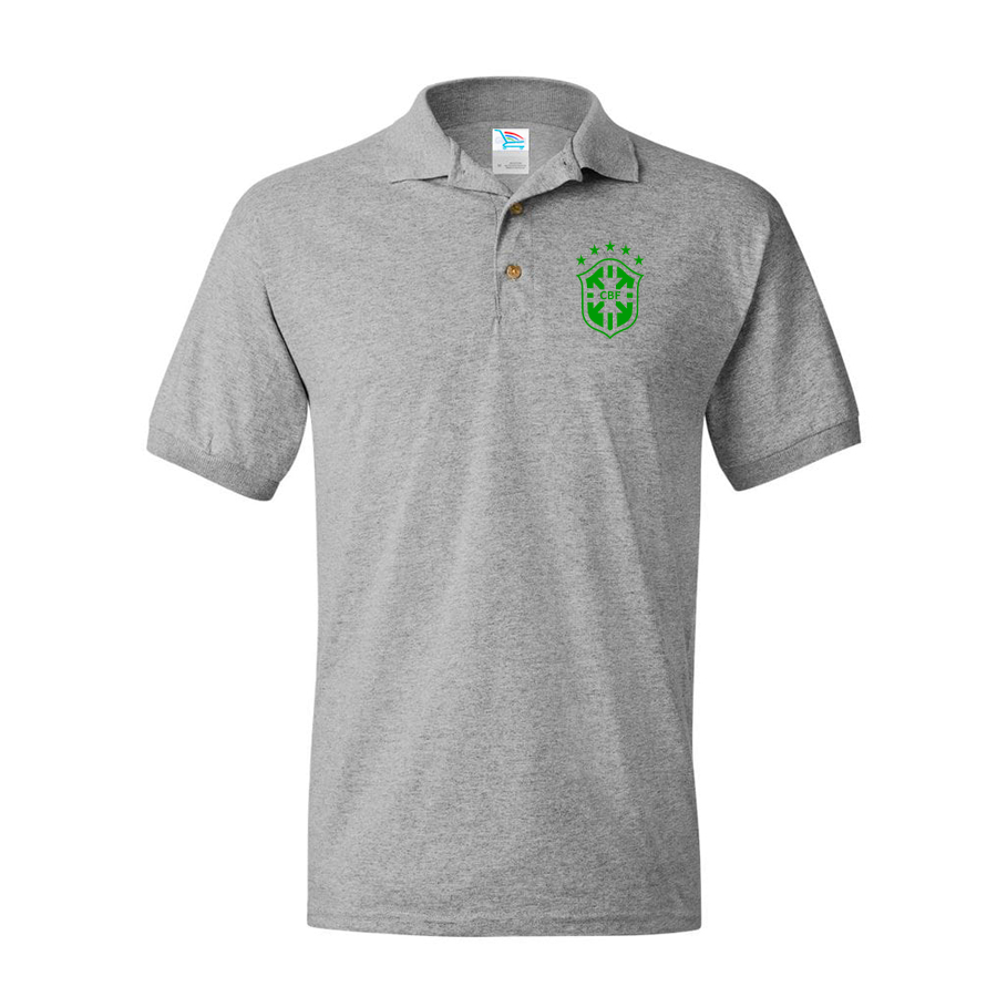 Men's Brazil Soccer Dry Blend Polo