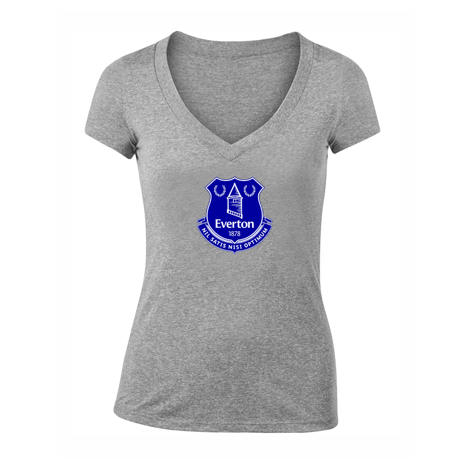 Women's Everton FC  V-Neck T-Shirt