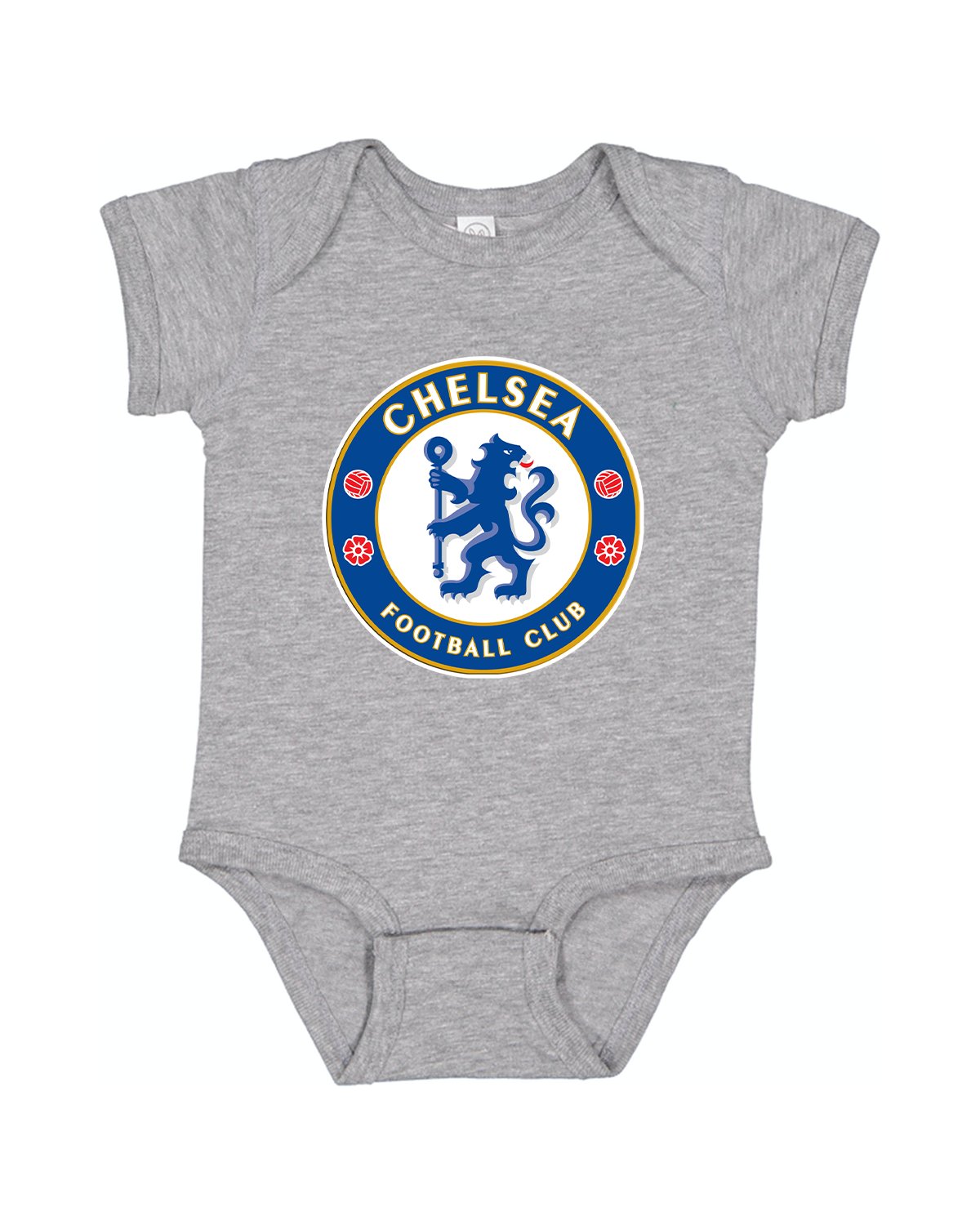 Baby Chelsea Soccer Romper Onesie
