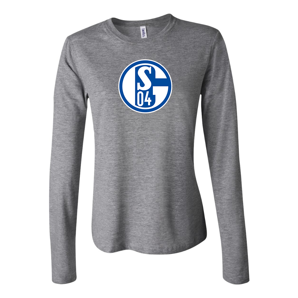 Women's Schalke 04 FC Long Sleeve T-Shirt