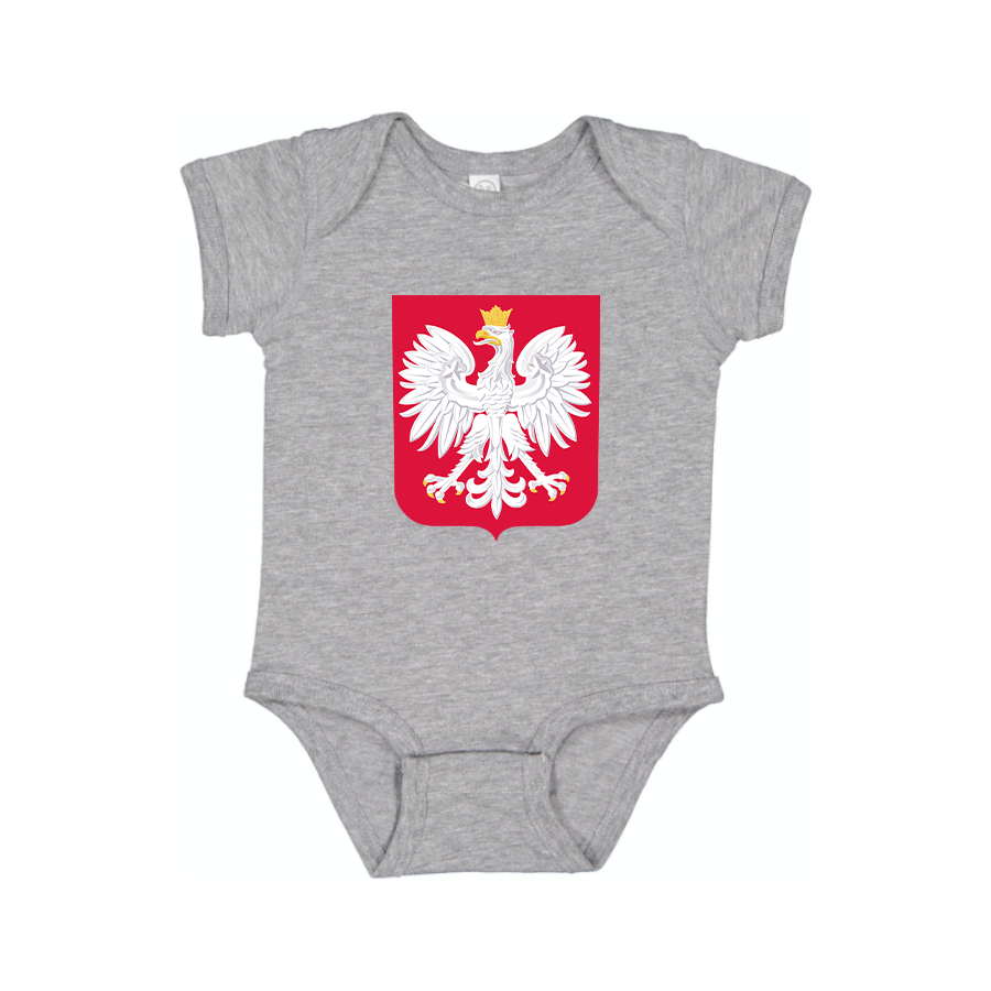 Poland National Soccer Team Baby Romper Onesie