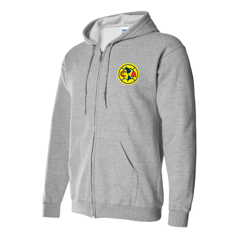 Men's Club America Football Zipper Hoodie