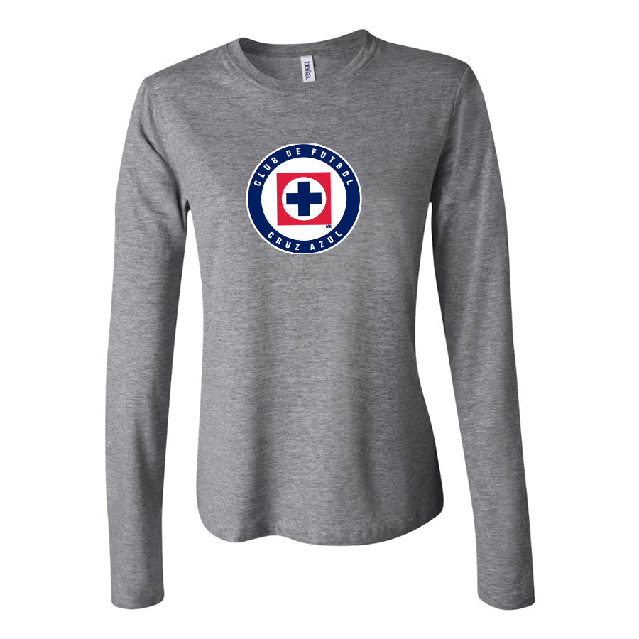 Women's Cruz Azul Football Club Long Sleeve T-Shirt