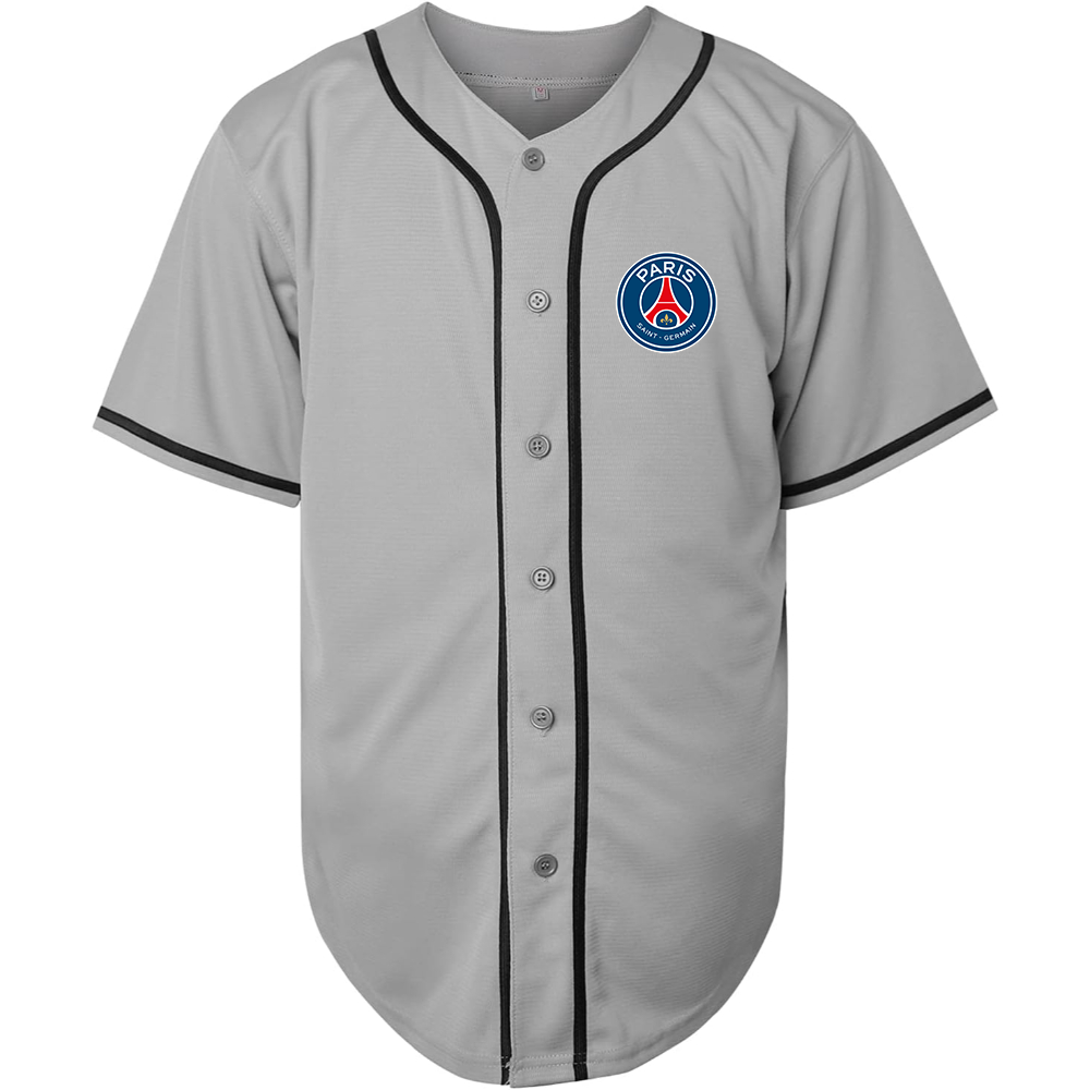 Men's Paris Saint-Germain Soccer Baseball Jersey