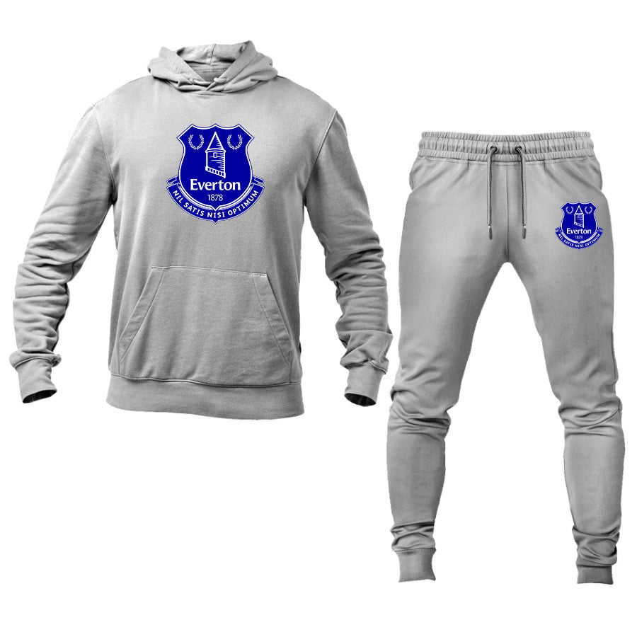 Men's Everton FC Logo Hoodie Joggers Set