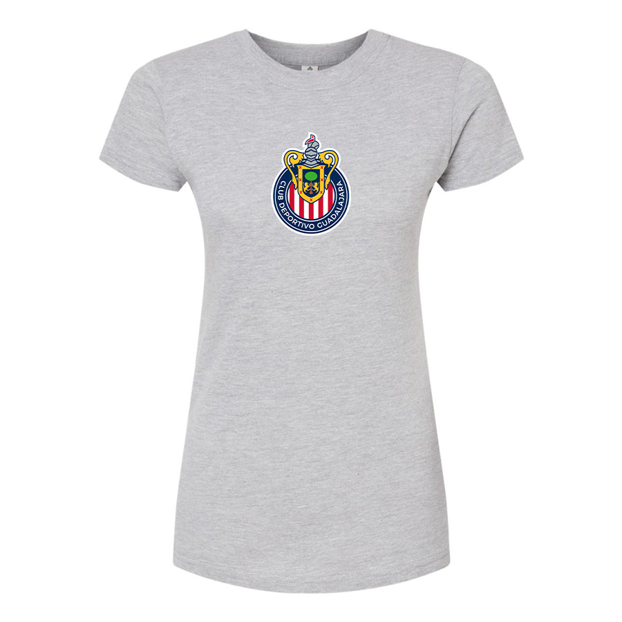 Women's Chivas Football Club Round Neck T-Shirt