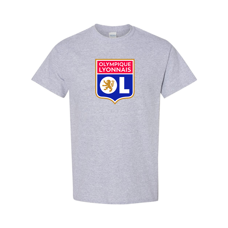 Men's Olympique Lyonnais FC Cotton T-Shirt