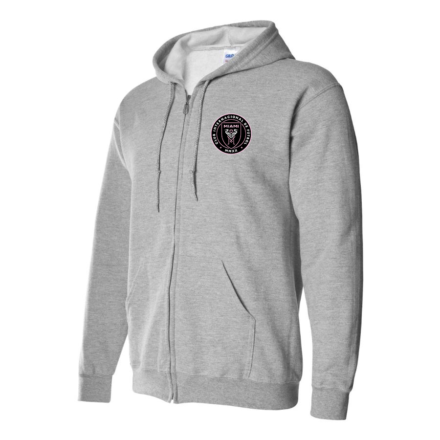 Men's Inter Miami FC Zipper Hoodie