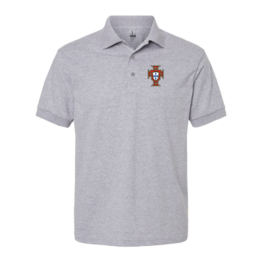 Men's Portugal National Soccer Team Dry Blend Polo