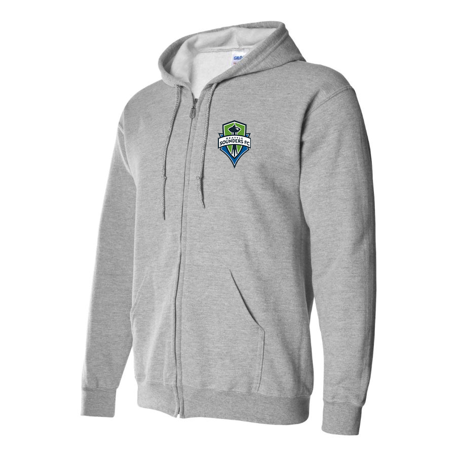 Men's Seattle Sounders FC Zipper Hoodie