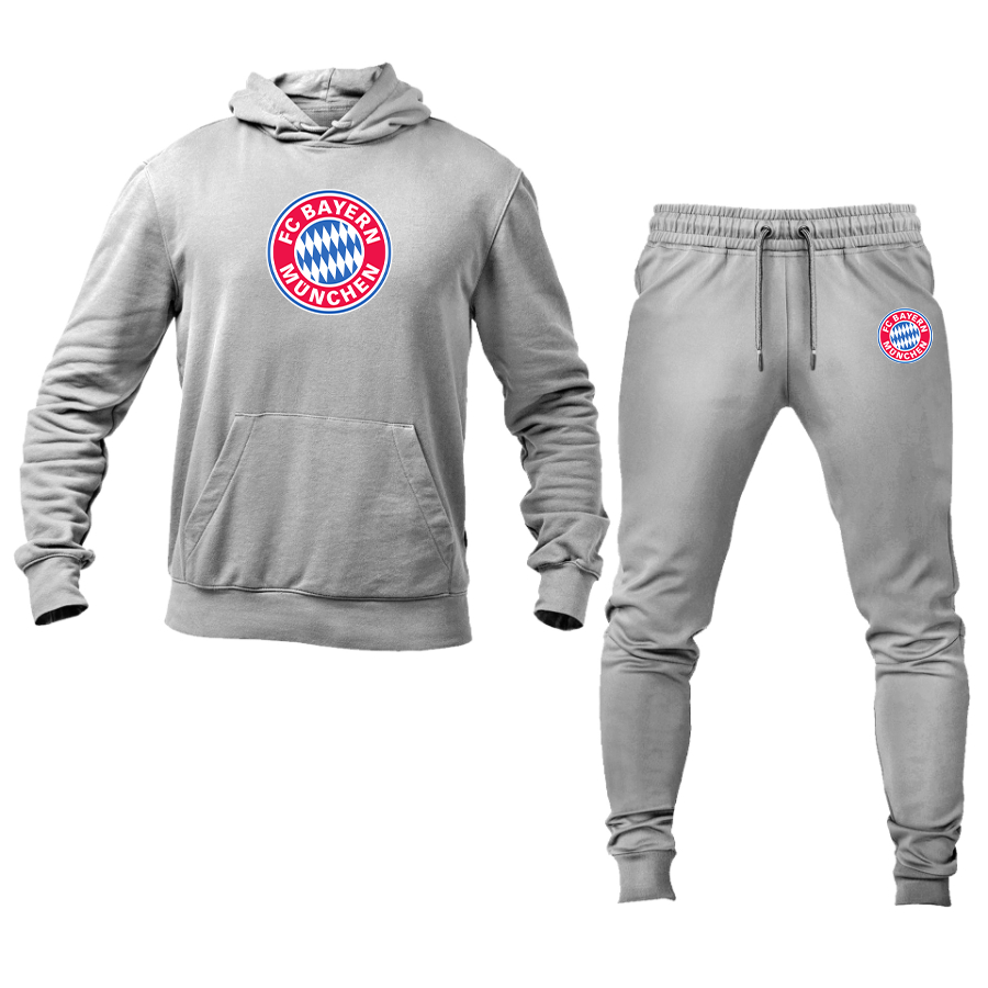 Men's F.C. Bayern Munchen Soccer Logo Hoodie Joggers Set