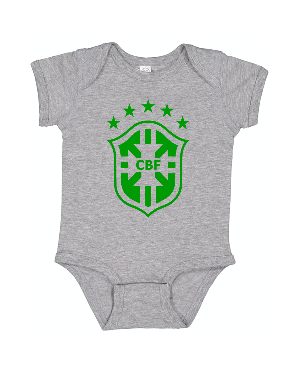 Baby Brazil Soccer Romper Onesie