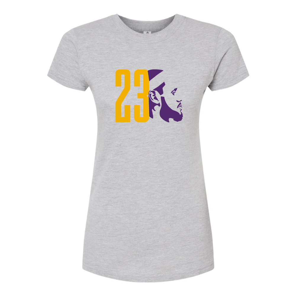 Women's Lebron James 23 Round Neck T-Shirt