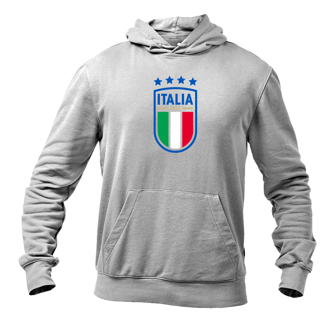 Men's Italy National Soccer Pullover Hoodie