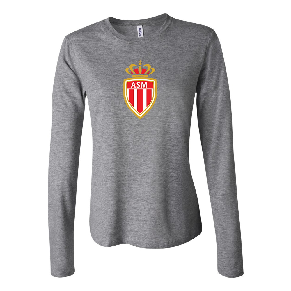 Women's AS Monaco FC Long Sleeve T-Shirt