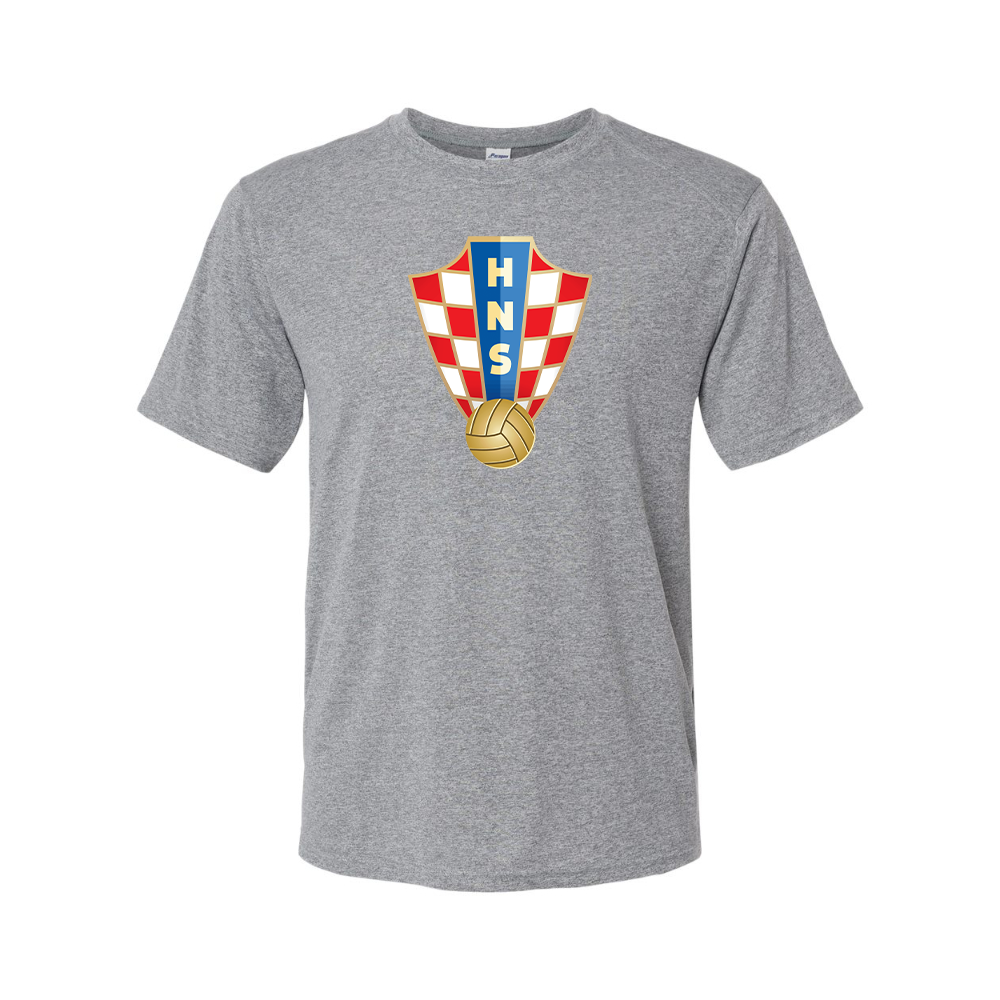 Men's Croatia National Soccer Team Performance T-Shirt