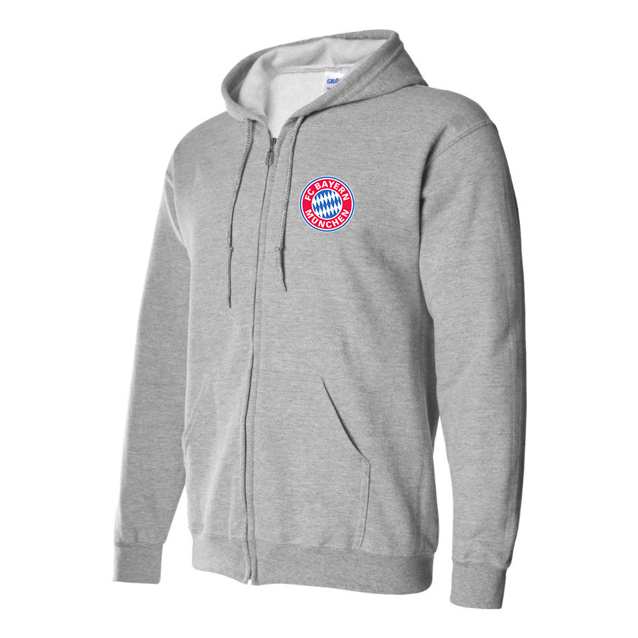 Men's F.C. Bayern Munchen Soccer Zipper Hoodie